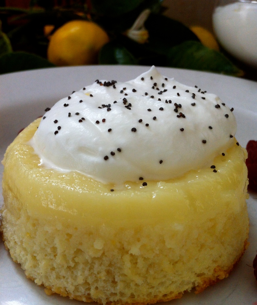 Meyer Lemon Pudding Cake